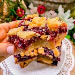 paleo vegan gluten free dairy free healthy cherry pie bars