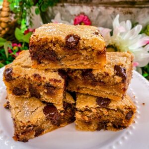 paleo gluten free dairy free healthy tahini blondies