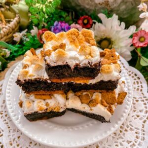 gluten free dairy free vegan s'mores brownies healthy