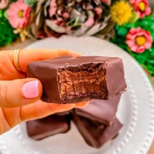 vegan gluten free dairy free refined sugar free no bake thin mint protein brownies