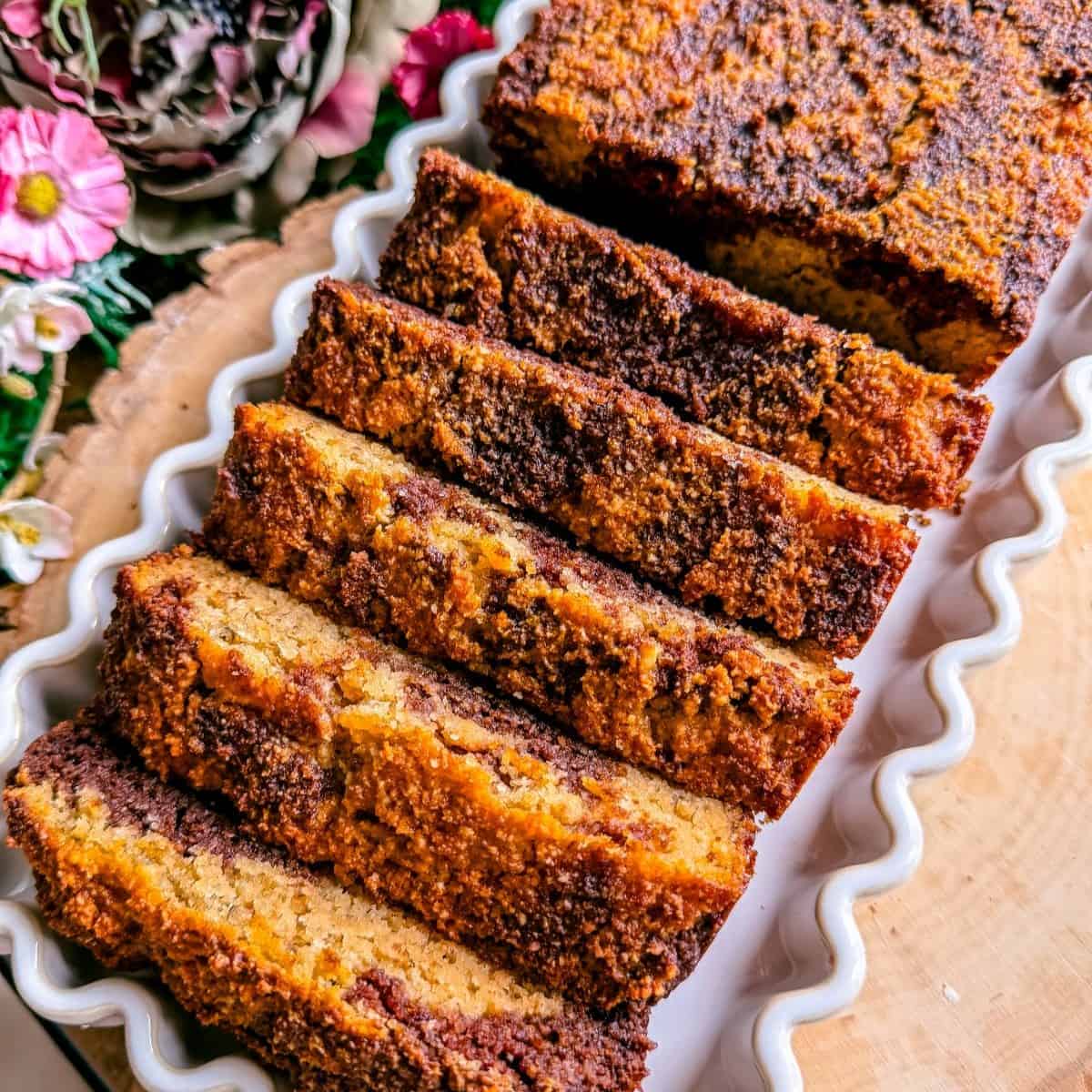 paleo gluten free dairy free refined sugar free chocolate marble banana bread