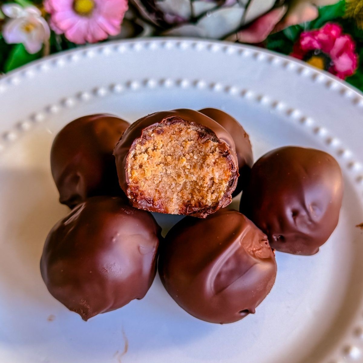 paleo vegan gluten free dairy free banana almond butter cookie bites