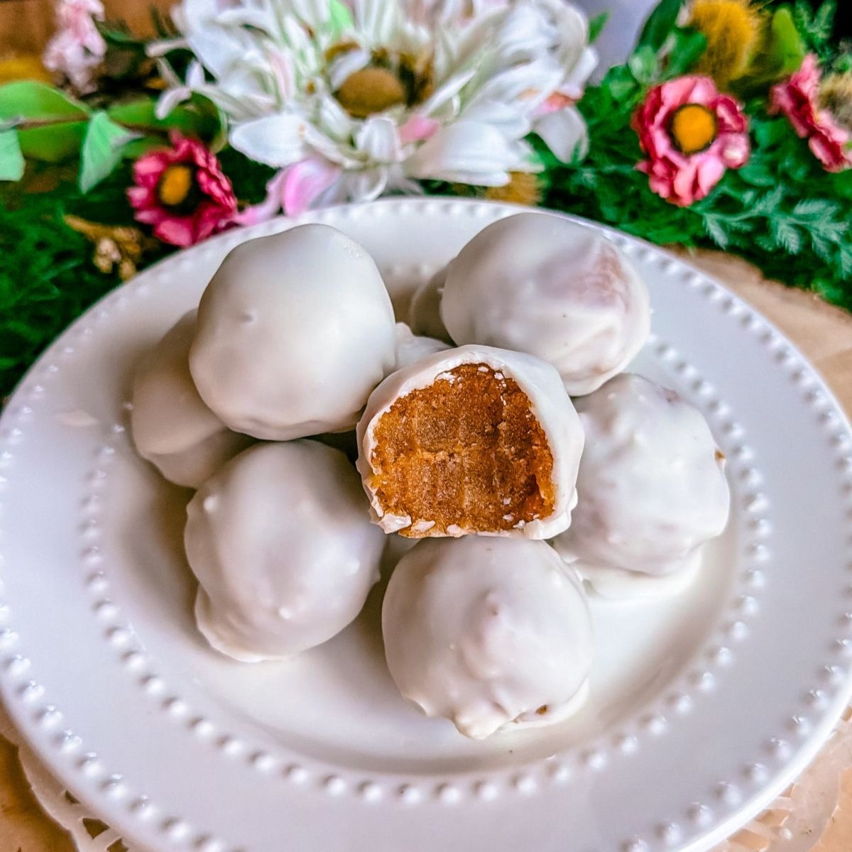 paleo vegan gluten free dairy free refined sugar free healthy banana bread truffles
