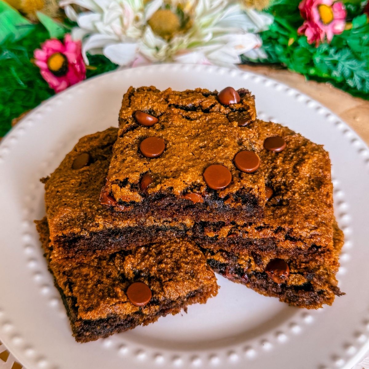 healthy paleo gluten free dairy free espresso cookie bars