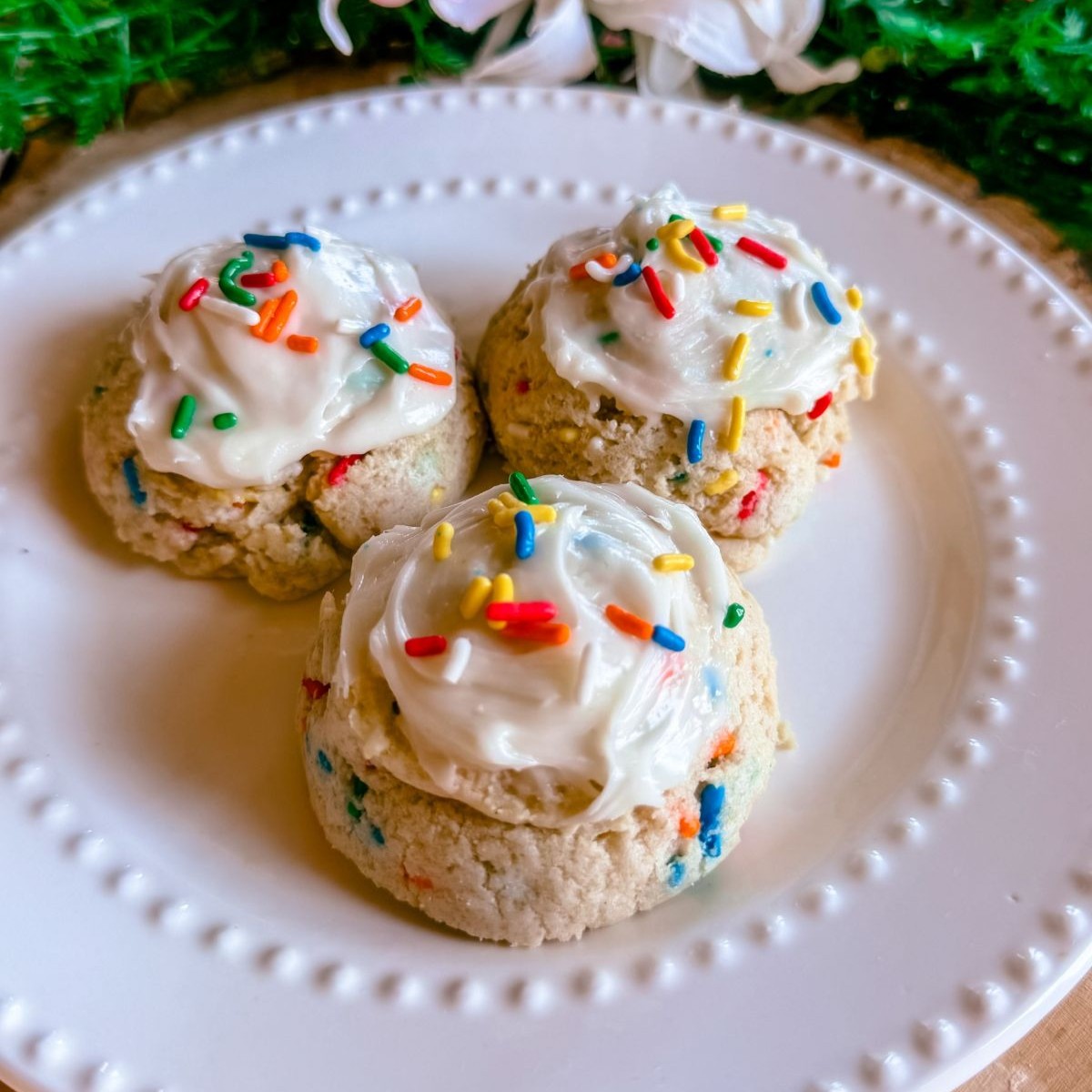 gluten free dairy free healthy funfetti sugar cookies